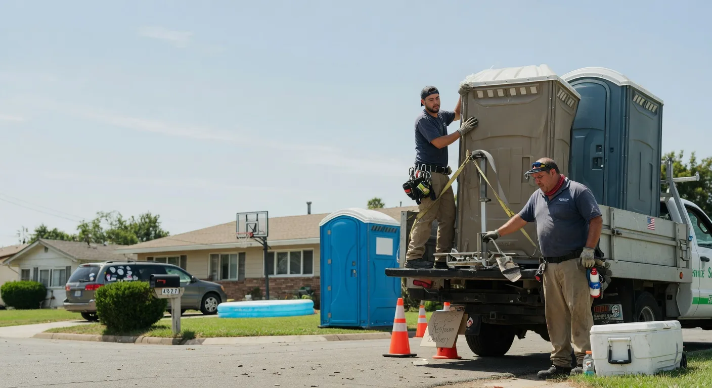 Porta Potty Rental in Jermyn, TX near me